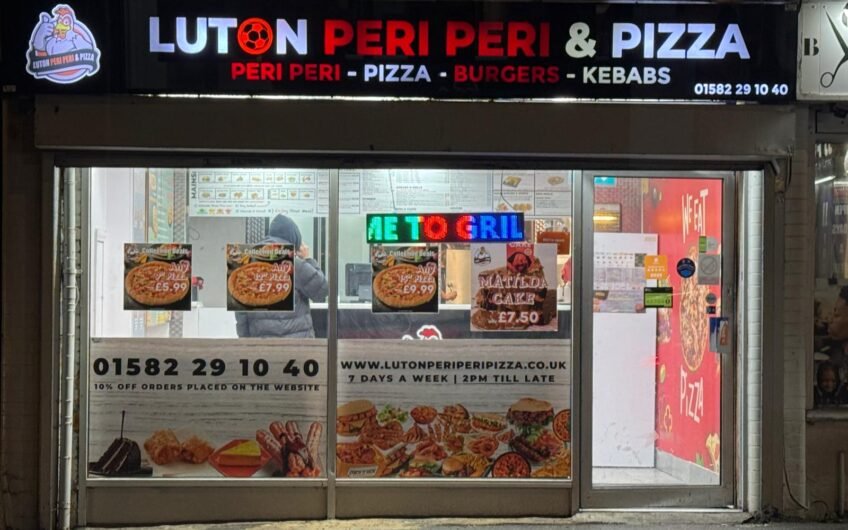 Pizza Shop available for Sale in Luton, LU2!!!