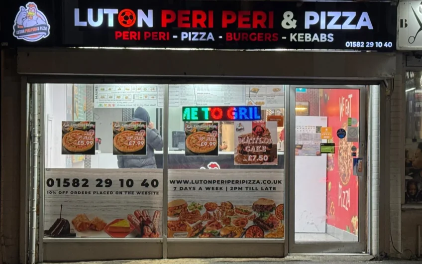 Prime 700 Sqft Pizza Shop available for Sale in Luton, LU2!!!