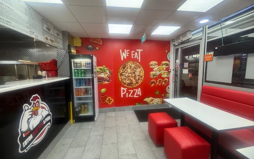 Prime 700 Sqft Pizza Shop available for Sale in Luton, LU2!!!