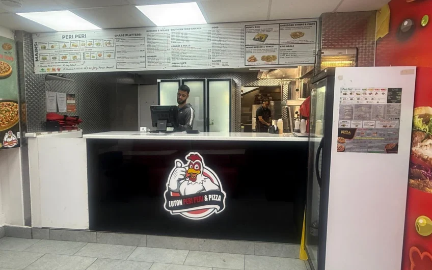 Prime 700 Sqft Pizza Shop available for Sale in Luton, LU2!!!