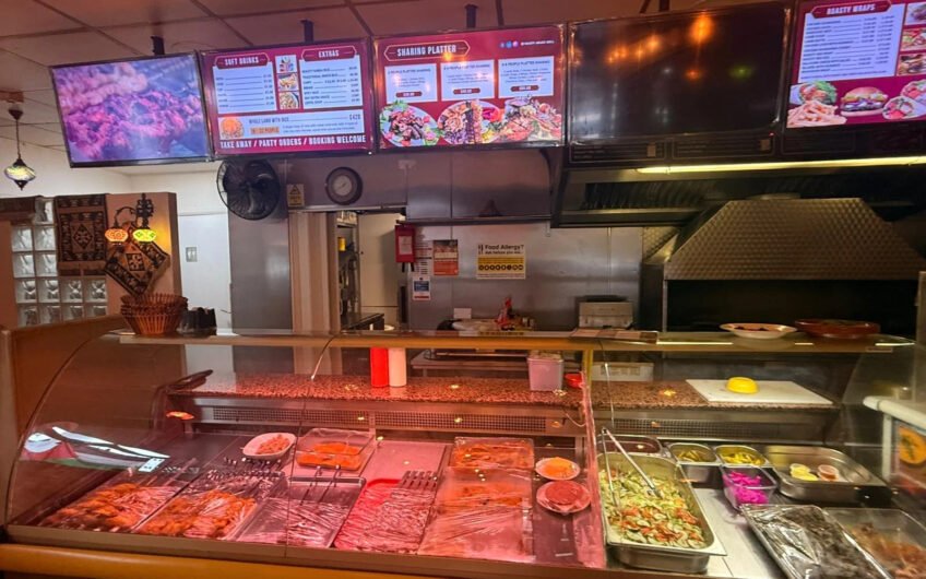 Fully Equipped Turnkey Café for Sale on Prime Upper George Street, Luton LU1!!!