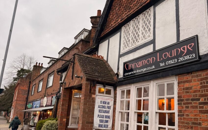 Established Indian & Bangladeshi Restaurant for Sale in Kings Langley WD4!!!