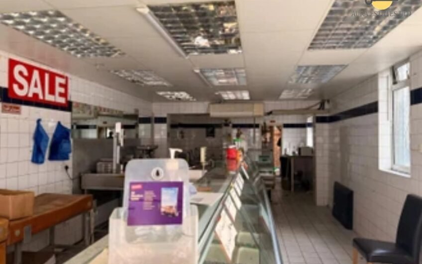 Available Butcher Shop + 1-Bedroom Flat for Rent in Ash Road, Luton LU4!!