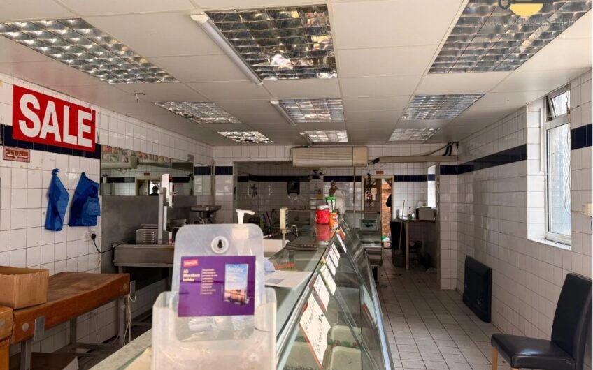 Well-Positioned Butcher Shop Unit Now Available to Rent in Luton LU4!!!