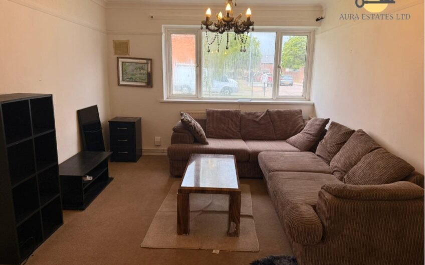 For Rent, Spacious One Bedroom Flat | Semi-Furnished in Luton LU1!!!