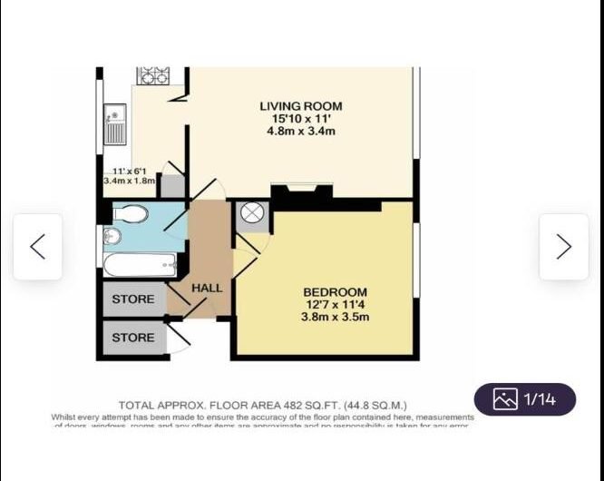 For Sale, Ideal First-Time Buy or Investment Opportunity One-Bedroom Flat in Luton LU1!!!