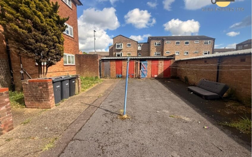 For Sale, Modern One-Bedroom Flat with Parking & Garden Access in Luton LU1!!!