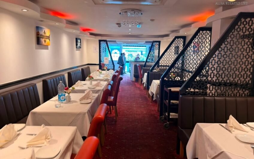 TO LET – Fully Equipped Licensed Restaurant (Anarkali Restaurant) in Dunstable LU6!!!