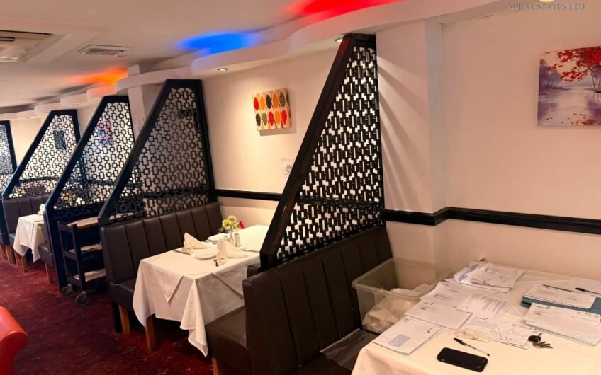TO LET – Fully Equipped Licensed Restaurant (Anarkali Restaurant) in Dunstable LU6!!!