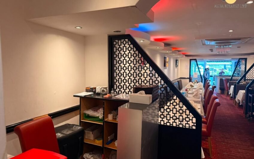 TO LET – Fully Equipped Licensed Restaurant (Anarkali Restaurant) in Dunstable LU6!!!