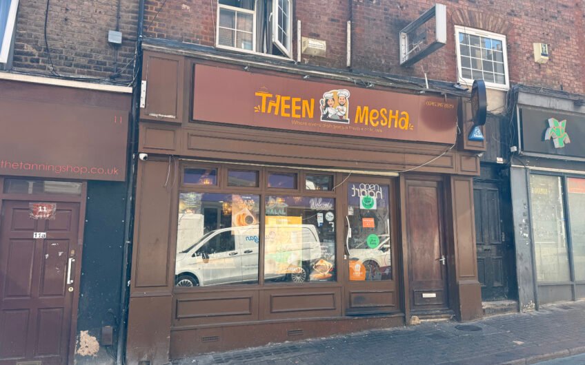 Ready-to-Run South Indian Restaurant with 40 Seats – Luton Town Centre