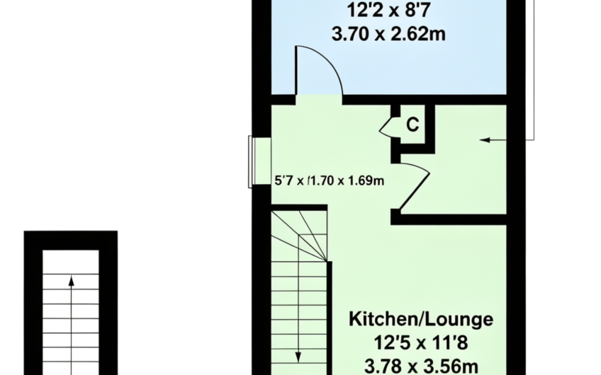 Freehold Investment: Two 1 Bed Flats Sold Together in Luton LU3